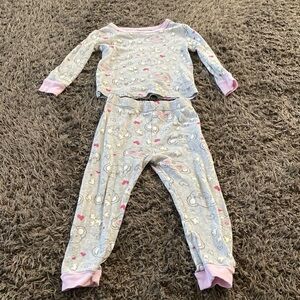 Girls grey and pink koala 🐨 pajamas size 24months